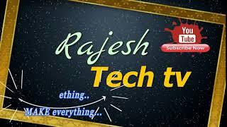 new simple intro by rajesh tech tv