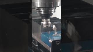 Achieve full slotting at 12.7 mm depth with a 50 mm shoulder milling cutter!  #shorts #cnc #machine