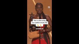 Doechii Speaks Out at BET Awards
