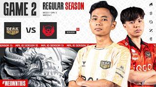 DEWA UNITED ESPORTS vs BIGETRON ESPORTS | Regular Season Week 1 Day 3 | Game 2 | #MPLIDS15