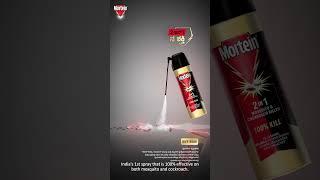 Cockroach sprays may not work on mosquitoes. Get Mortein 2-in-1 that kills both. | TVC 6s | Kannada