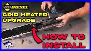 Prevent Engine Failure On Your 6.7 Cummins!!! - Install BD Diesel's Grid Heater Upgrade Kit! #howto