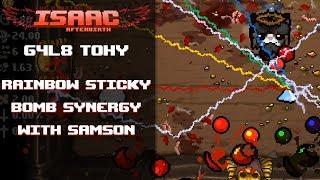 The Binding of Isaac Afterbirth+ // File 3 - Samson With Angelic Prism + Explosivo + Jacobs Ladder