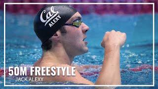 Jack Alexy Closes Out the Meet with Lifetime Best in 50M Freestyle | 2025 Toyota Nationals