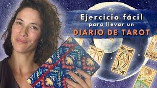 Cómo hacer un DIARIO de TAROT - Ejercicio fácil con TIRADA FINAL