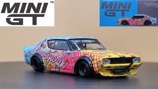 MINI GT #698 Nissan Skyline Kenmeri Liberty Walk LBWK