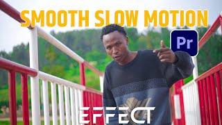 SMOOTH SLOW MOTION EFFECT IN PREMIER PRO TUTORIAL