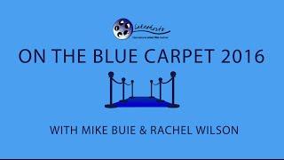 On the Blue Carpet: Mike Buie & Rachel Wilson