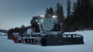 The Ruler of Trails: Prinoth Husky snow groomer | Compact, Powerful, and Nimble