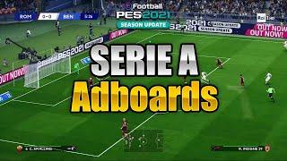 PES 2021 SERIE A Adboards