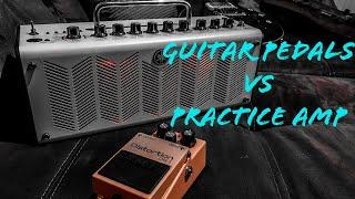 Practice Amps, how well do they take Guitar Pedals