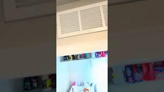 Why are caulking tubes chillin’ in the vents like they live there? ️️ Don’t do that!!