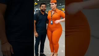Welcoming Smile: A Pretty Air Hostess and Passenger | Dubai Princess#airhostess#shorts#dubai