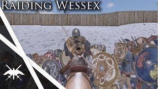 King Ragnars Vikings Raid WESSEX - Mount & Blade Viking Conquest #1