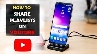 How To Share Playlists on Youtube App