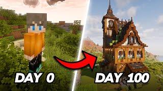 I Survived 100 Days of Minecraft in Terralith ... Here's What I Did