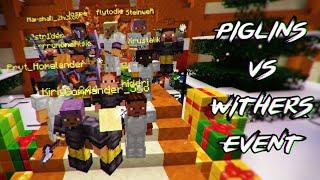 Minecraft "Piglins vs. Withers" Event 24.12.2023 | 228 x AEM | ENG SUBS