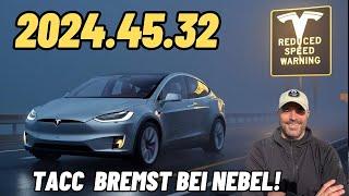 Tesla Software Update 2024.45.32: TACC Geschwindigkeitsregler reduziert Geschwindigkeit!