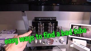 How to Fix Monoprice Tube Amp Humming Popping noise from Speaker or No Audio Sound