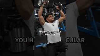 YOU HAVE A MUSCULAR IMBALANCE #shorts #short #viral #gym #fitness