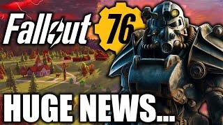 Fallout 76 Just Got HUGE News!