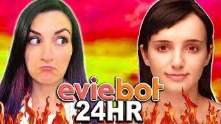 24 HOUR Eviebot Controls My Life Challenge