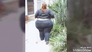 Fat women weight gain before and after