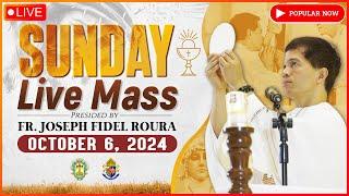 SUNDAY FILIPINO MASS TODAY LIVE || OCTOBER 6, 2024 || FR. JOSEPH FIDEL ROURA