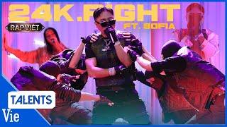 24K.RIGHT thống trị sân khấu kết hợp cùng Sofia Truy Lùng Bảo Vật | Rap Việt Live Stage