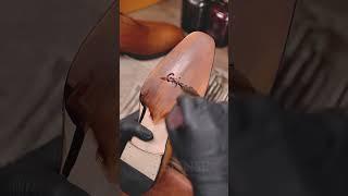 Gifennse Brown Oxford Coloring Process | Handmade Leather Magic L #leather #shoes #handmade