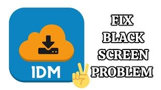 Fix 1DM App Black Screen Problem|| TECH SOLUTIONS BAR