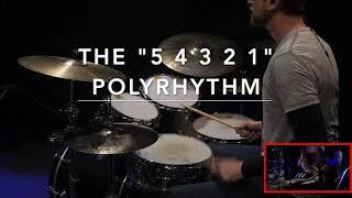 The " 5 4 3 2 1" Polyrhythm - John Hoffman Drums