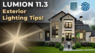 Lumion 11.3 Pro Exterior Render Tutorial - Lighting