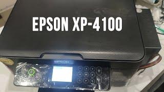 Epson XP 4100 самостоятельное обслуживание и ремонт принтер не печатает или печатает с полосами