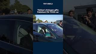 Türkiye’s president and Pakistani PM drive gifted TOGG