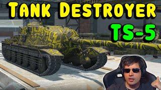 ST-5: 3000 Dpm Tier 8 Tank Destroyer World of Tanks Blitz WOTB Gameplay