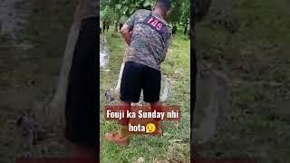 #Fouji ka Sunday #shortvideo #utube #special #Rs Vlogs