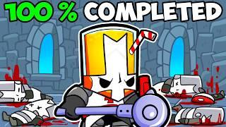 100% Completing The ENTIRE Castle Crashers Game