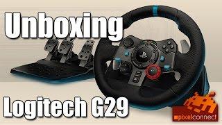 PS4 Unboxing Logitech G29 Lenkrad + PS4-Check (PS5 kompatibel!)