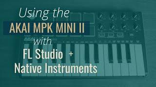 How to use AKAI MPK Mini MKII with FL Studio + [FREE Template]