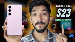 Features Dekho Fir BUY Karo - Samsung S23 Hidden Features !! Best Tips and Tricks 