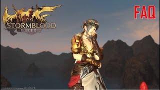 Final Fantasy XIV - Answers to some Frequently Asked Qustions!.