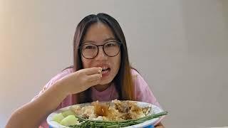 Smoke Pork With Axone&Yam||Sumi Naga Dish #Mukbang