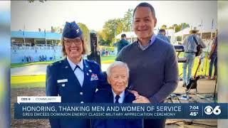 "PGA Military Appreciation Ceremony Coverage" - Greg McQuade / WTVR (10/19/24)