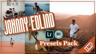 Lightroom tutorial preset how to edit like @johnny edlind preset pack free