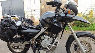 ЗАМЕНА МАСЛА НА 650 ГУСЯКЕ. BMW F650GS