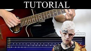 Star Shopping - Lil Peep (Tutorial de Guitarra) / How to play