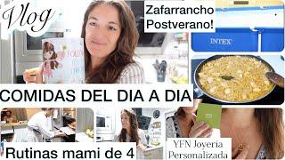 Vlog RUTINAS AMA de CASA/Comidas y Cenas/Fidegüa de Pollo/YFN Joyería Personalizada#familianumerosa