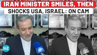 Iran Minister Smiles, Then Drops Explosive Hint On Secret Syria Plan, Mocks Those Celebrating 'Win'