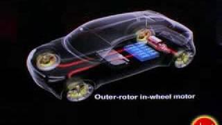 Electric Car Wheel Motor System EXPLAINED Mitsubishi MiEV